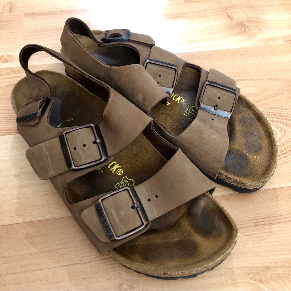 Birkenstock Leather Strap Sandals